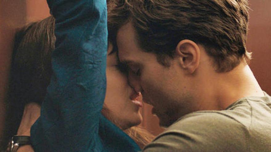 Una escena de &#039;50 sombras de Grey&#039;.