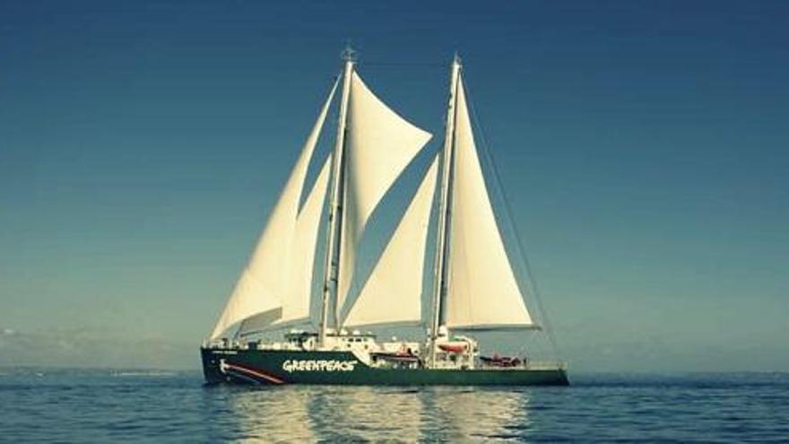 Rainbow Warrior nimmt Kurs auf Mallorca