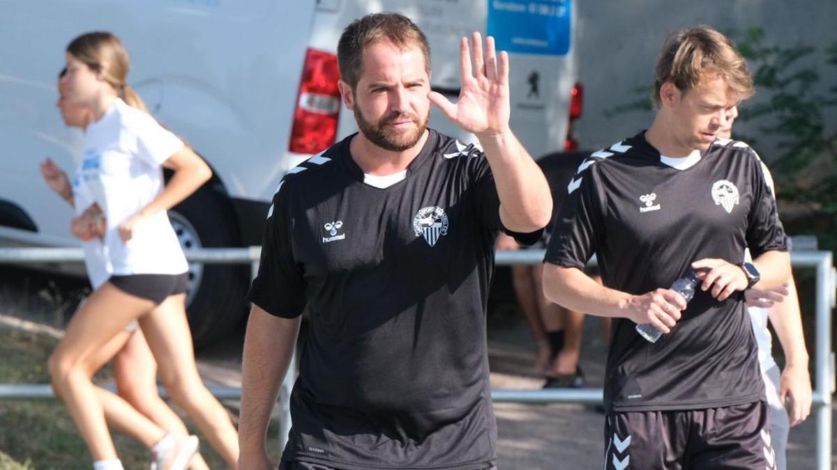 Miki Lladó, técnico del Sabadell