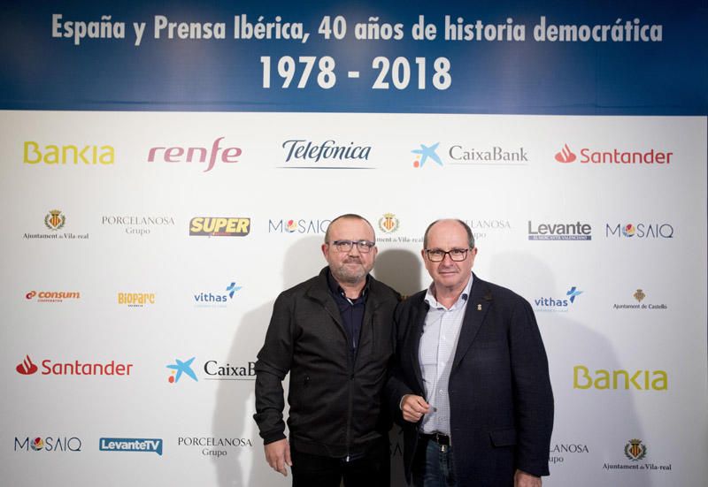 Photocall de la gala del 40 aniversario de Prensa Ibérica en Levante-EMV