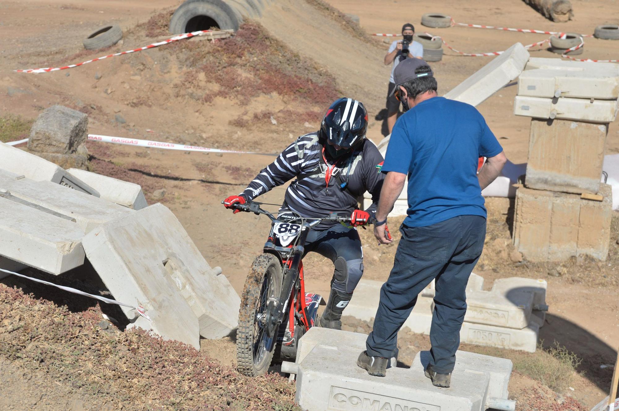 Primera prueba del Campeonato de Canarias de trial en una zona anexa a Las Terrazas (9/05/2021)