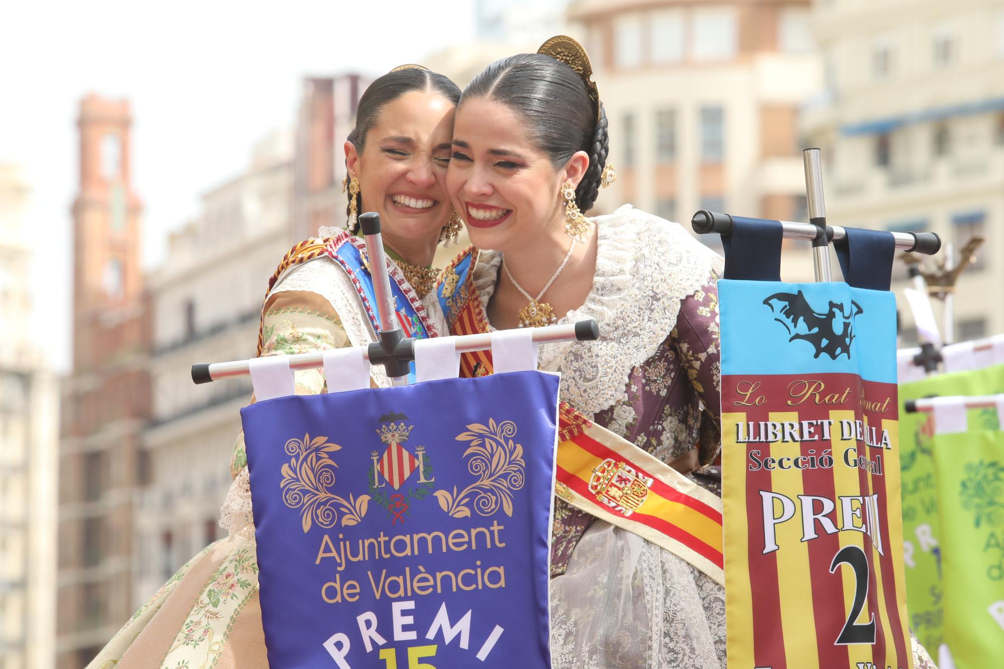 La emoción detrás de un premio de Fallas: Carla Colprim y Doctor Olóriz