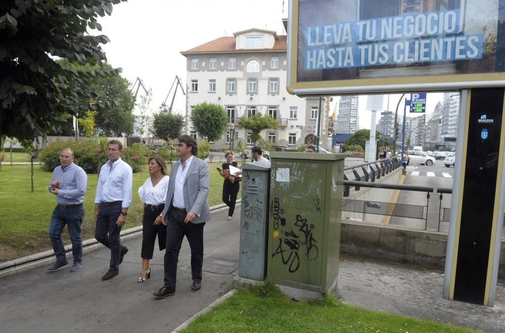 Feijóo presenta en A Coruña la candidatura del PP