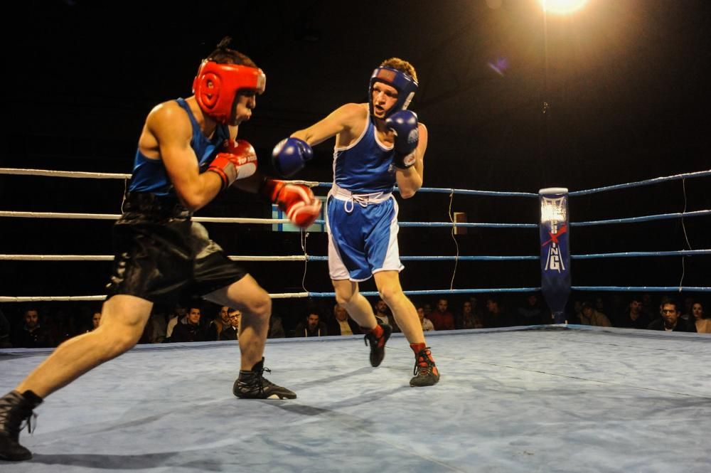 La noche del mejor boxeo gallego