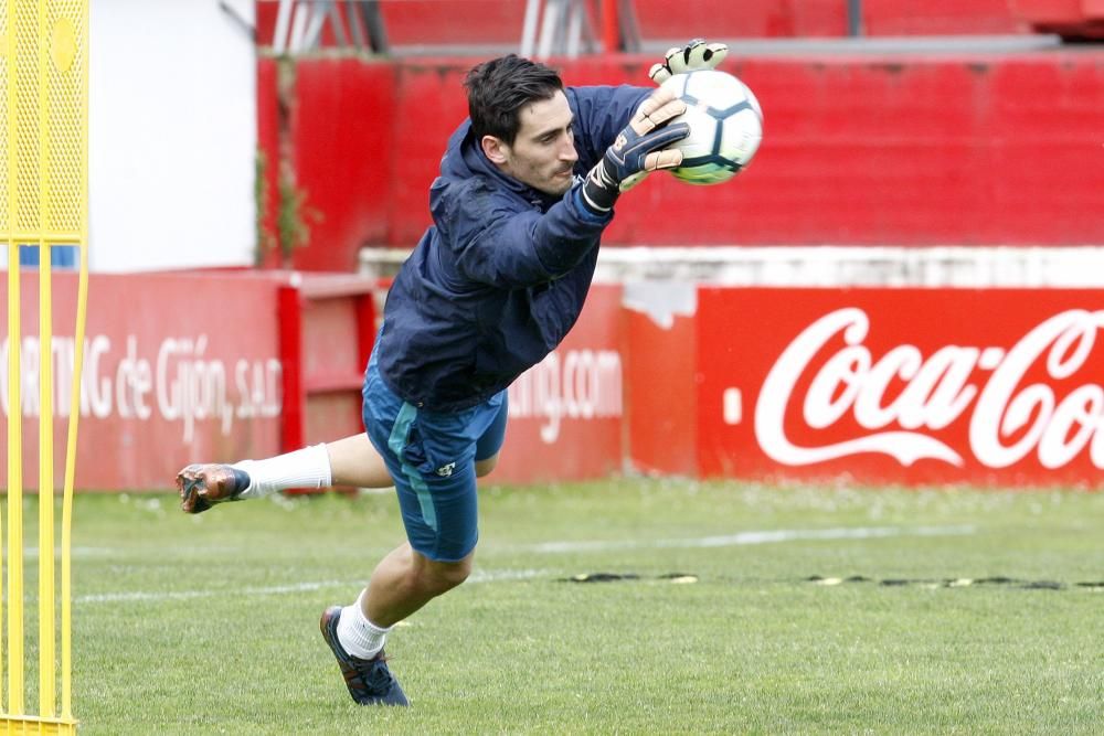 Entrenamiento del Sporting