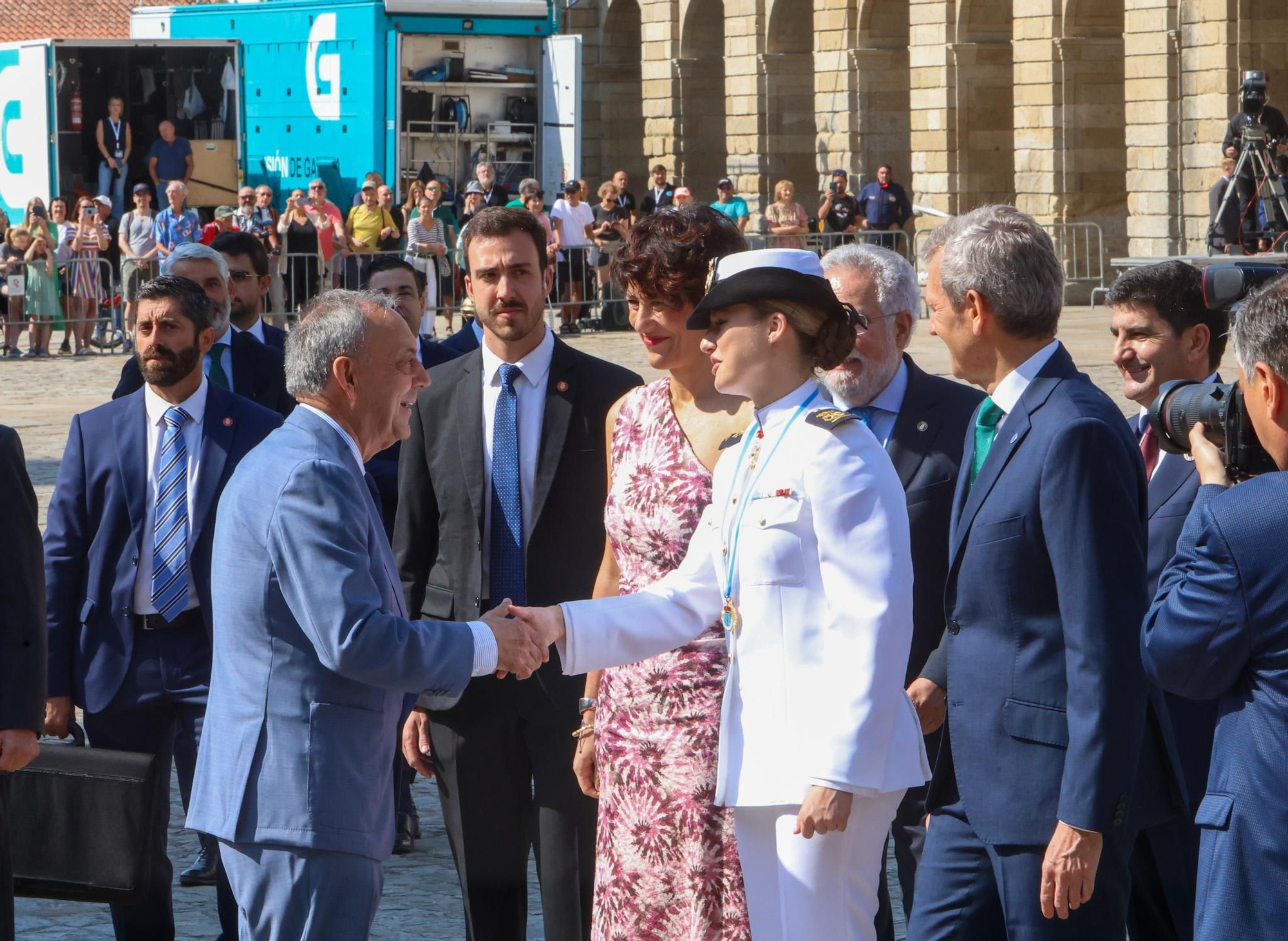 La princesa Leonor recibe la Medalla de Galicia