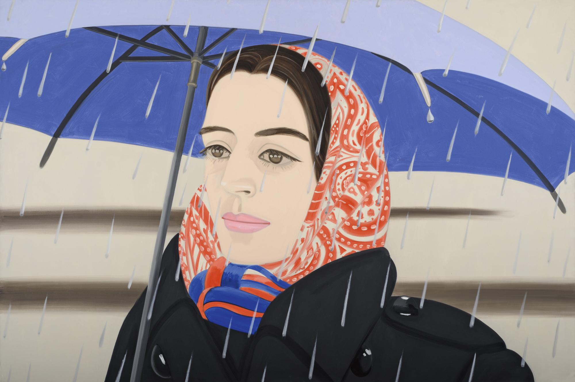 Cuadro 'Umbrella' de Alex Katz.