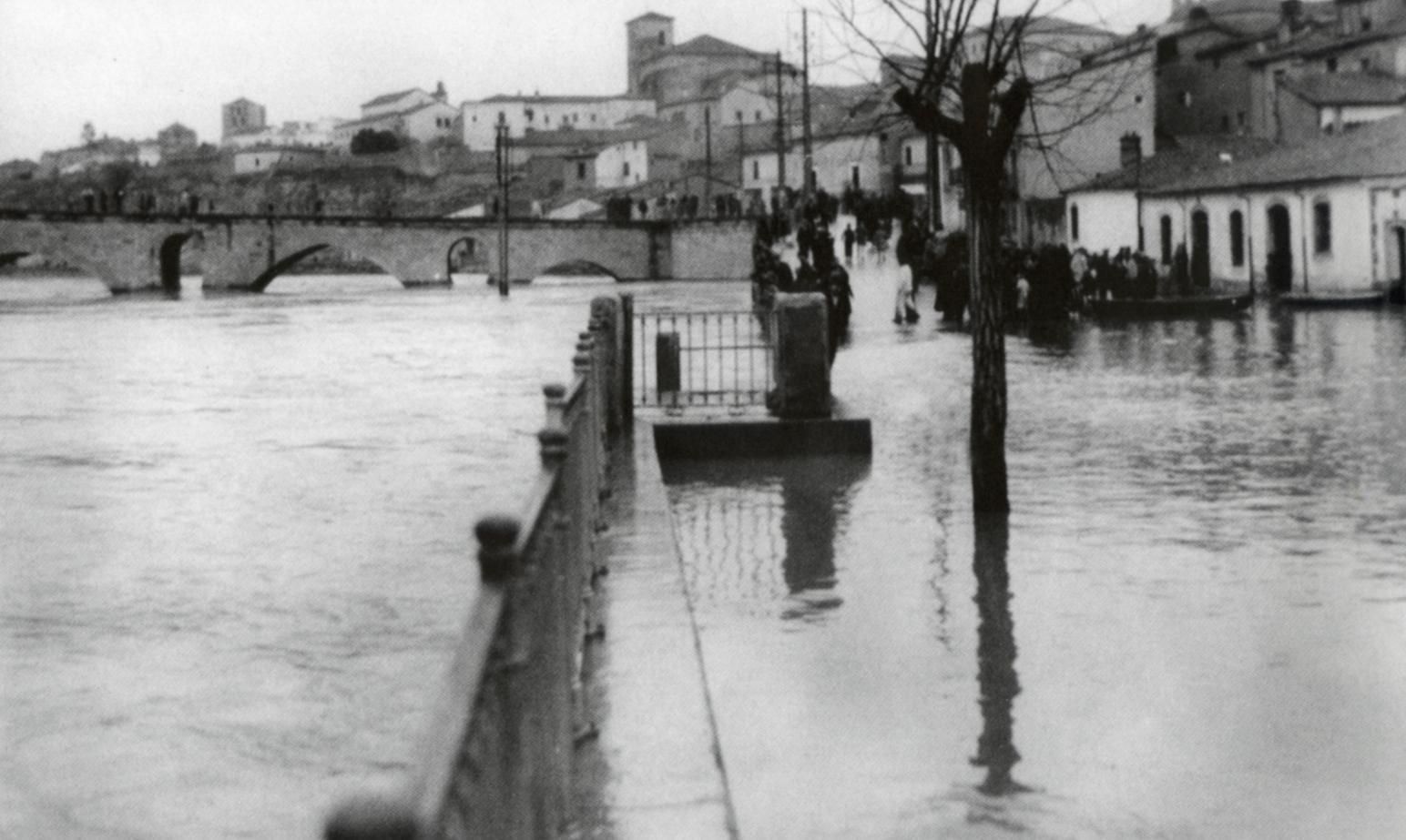 Crecidas históricas del río Duero en Zamora