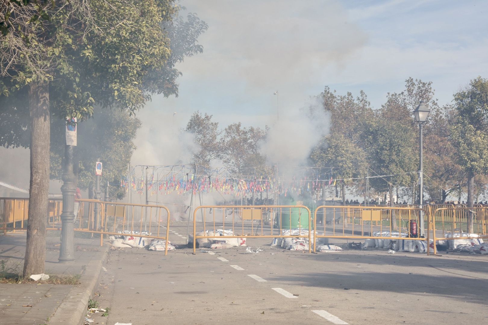 Mascletà para celebrar el Patrimoni