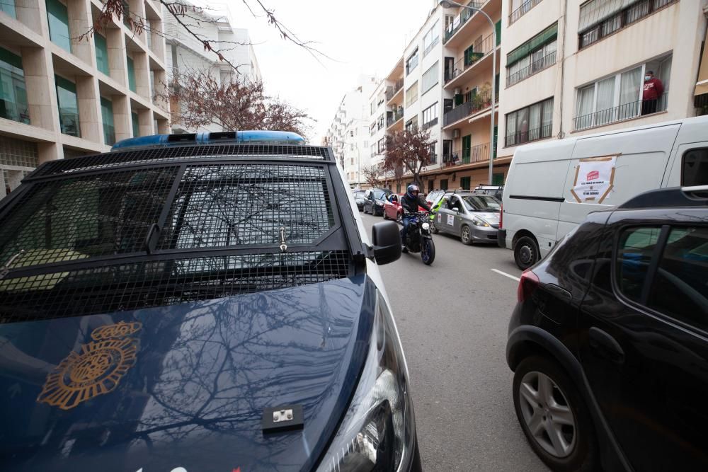 La caravana ha salido las 11 horas del ''parking'' del Pare Josep Manxarell de es Gorg, en Vila