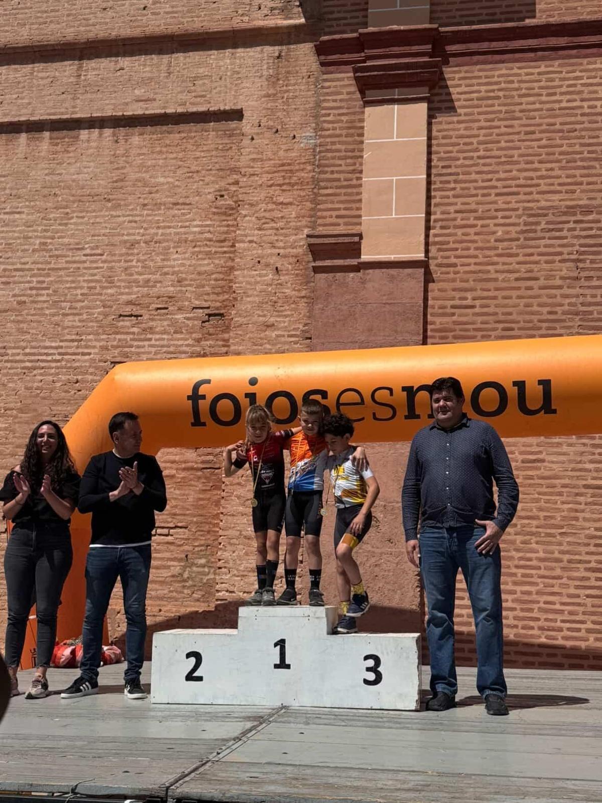 Podio infantil.