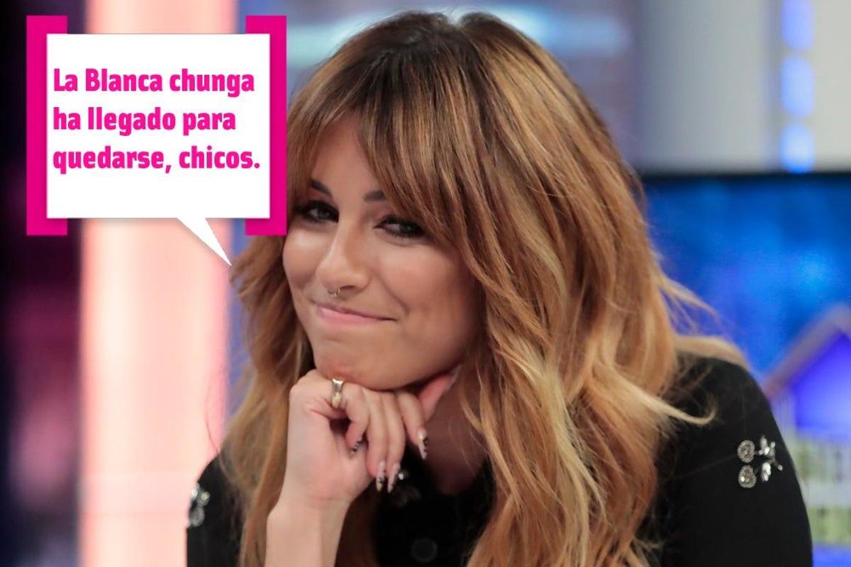 Blanca Suárez sorprende con un 'look' bastante rompedor en 'El Hormiguero'