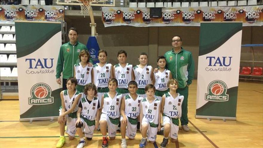 Un broche de oro para el TAU Castelló benjamín A