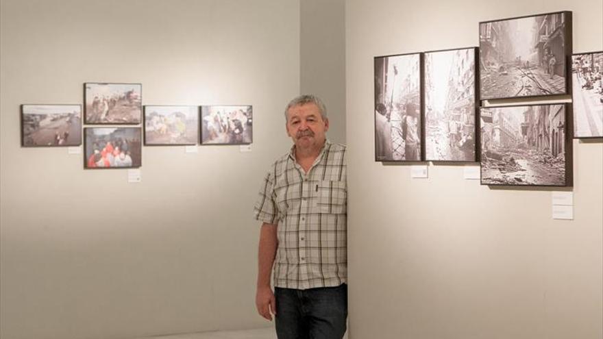Santiago Rodríguez expone fotografías ‘A pie de calle’, en la diputación