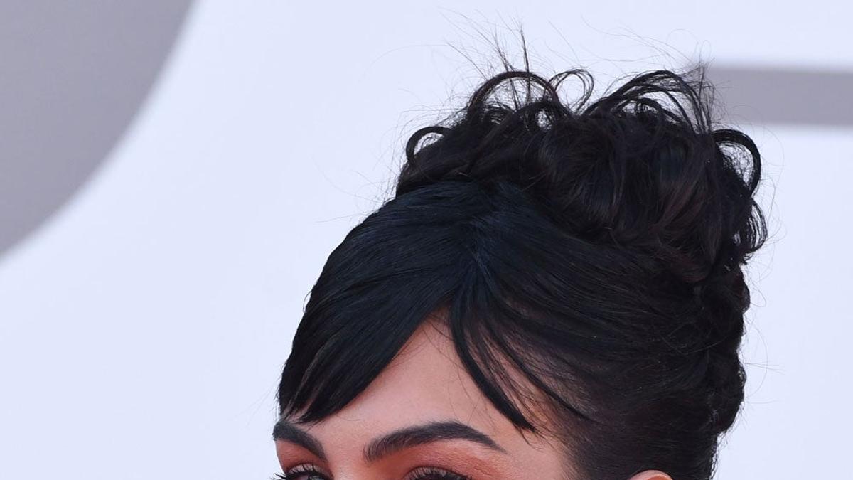 Georgina Rodríguez peinada a lo Audrey Herpburn
