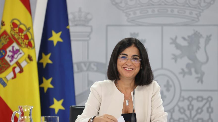La ministra de Sanidad, Carolina Darías.