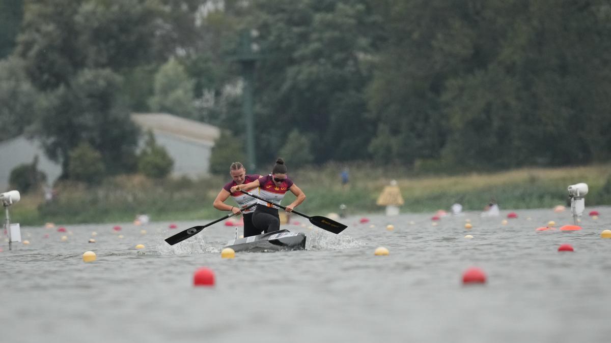 Àngels Moreno y Viktoriia Yarchevska se quedaron a solo 32 centésimas del bronce