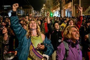 8M Celebración del Día internacional de la mujer en el mundo, Atenas