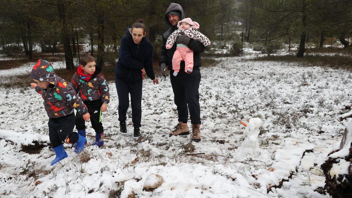 Nieve en Alicante: las estampas más esperadas en invierno