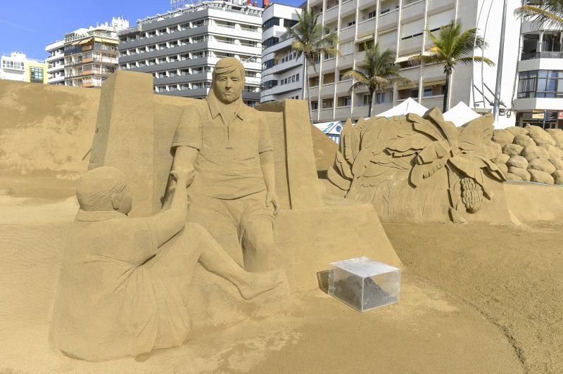 Navidad en la playa de Las Canteras