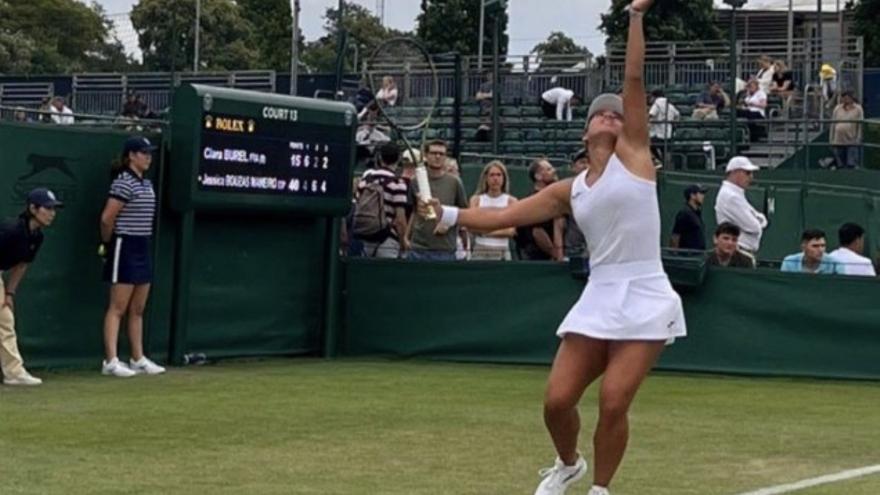 Jéssica Bouzas logra una histórica presencia en el cuadro final de Wimbledon