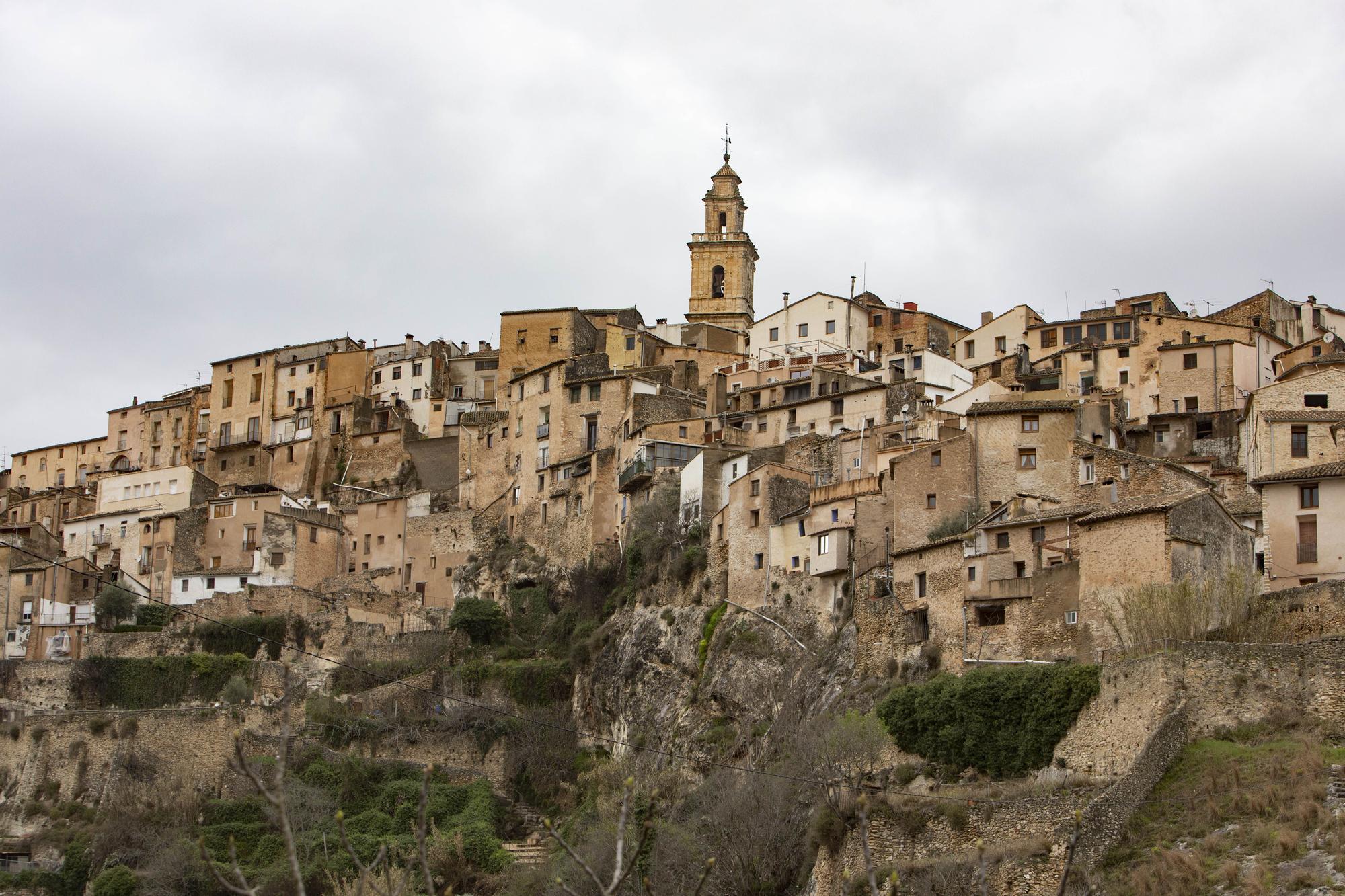 Se derrumba una casa del Barri Medieval de Bocairent