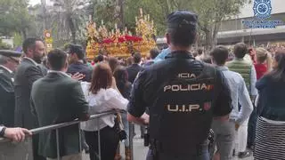 La Policía Nacional blinda los 40 puntos más conflictivos de la Semana Santa