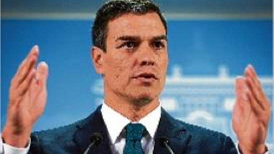 El secretari general del PSOE, Pedro Sánchez