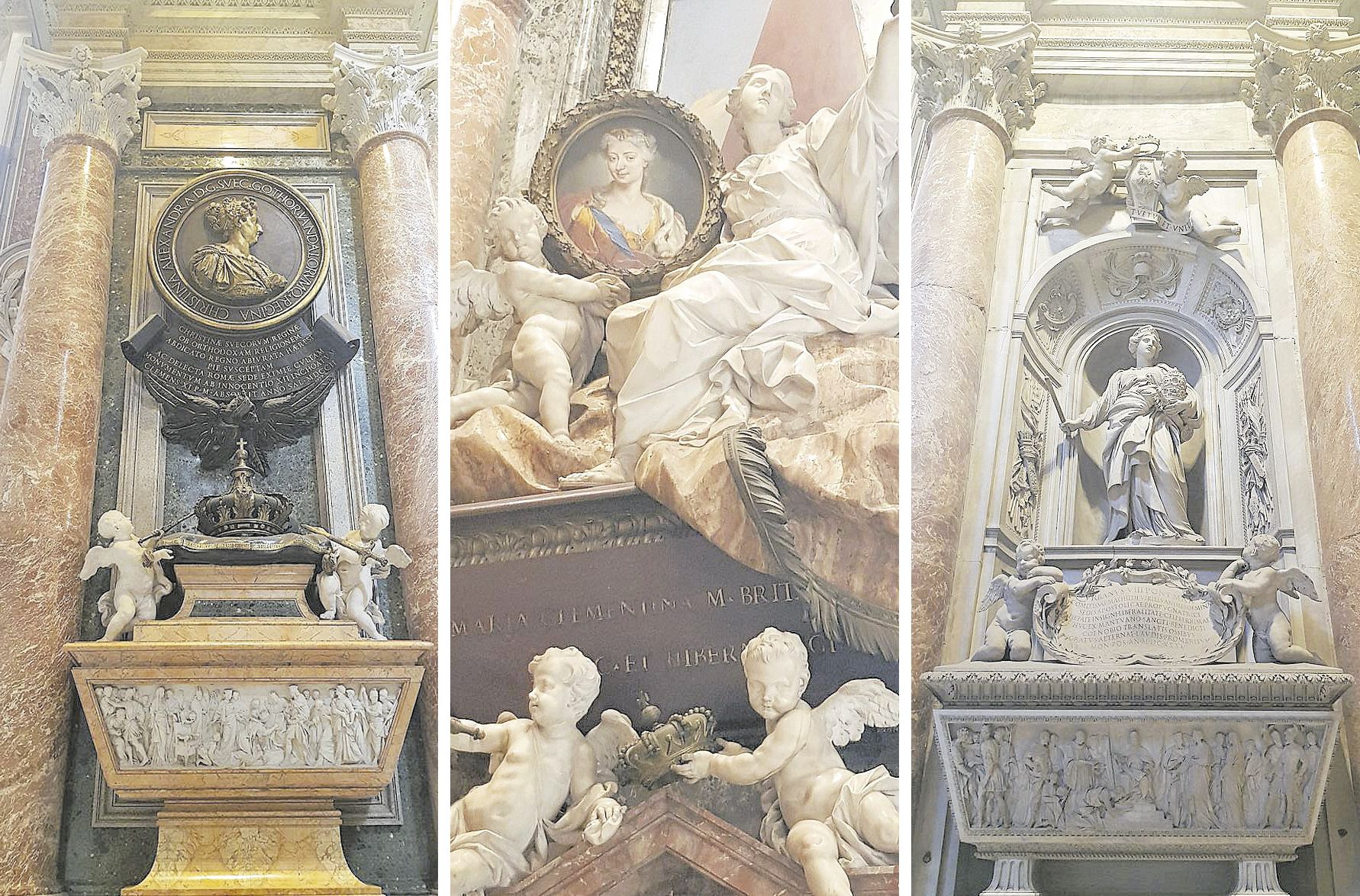 Mujeres enterradas en San Pedro del Vaticano