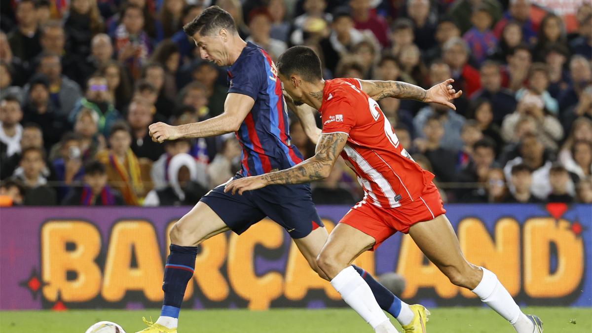 Lewandowski y Chumi volverán a verse las caras en el Almería - Barcelona