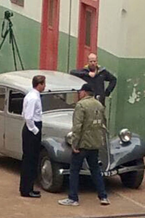 Brad Pitt en Canarias durante el rodaje de 'Allied'