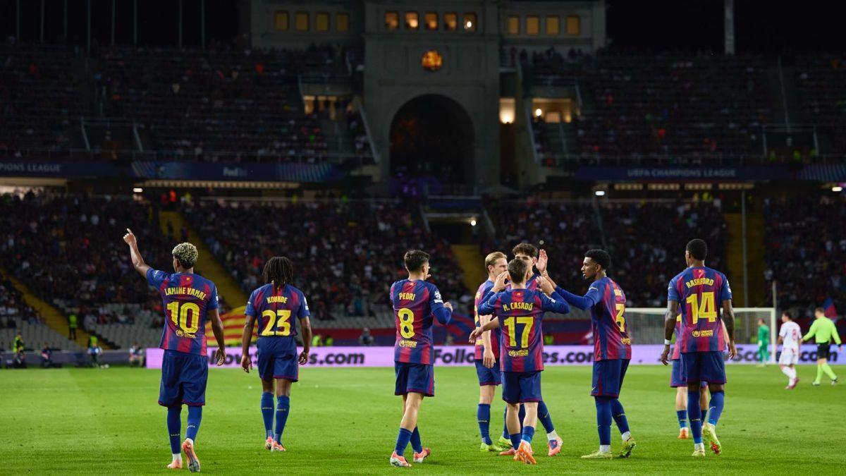 Resumen, goles y highlights del FC Barcelona 6–1 Olympiacos de la tercera jornada de la Champions League