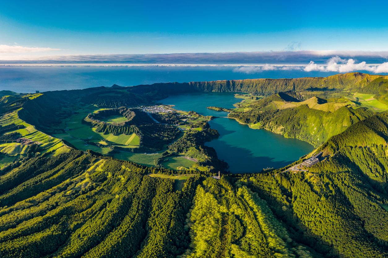 Azores Miradouro da Vista do Rei - Sete Cidades