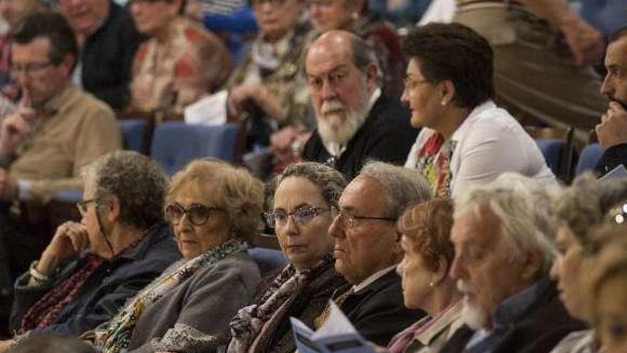 Asistentes al concierto de ayer en el Auditorio.