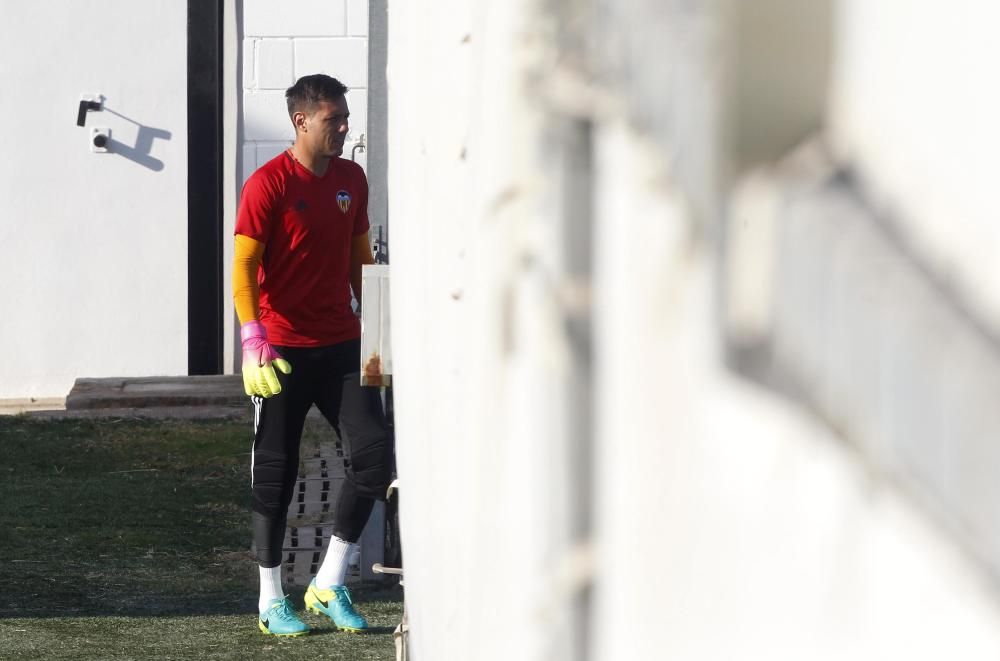 Las mejores imágenes del entrenamiento del Valencia CF