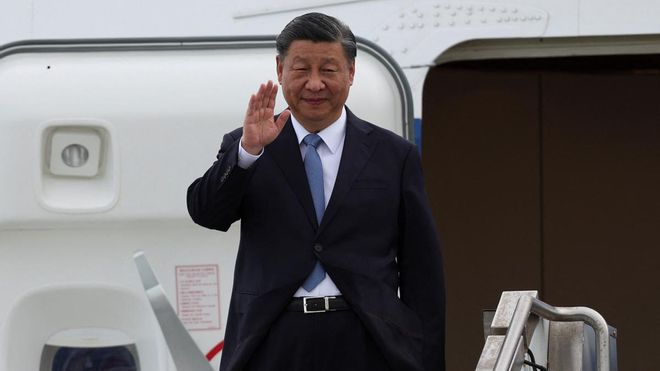 Xi Jinping llega a San Francisco para reunirse con Biden