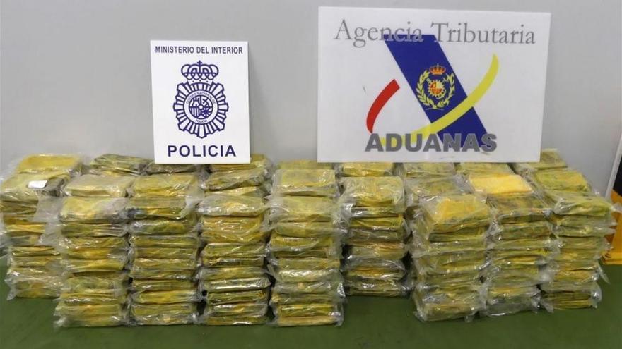 Intervenidos cerca de 300 kilos de cocaína en el puerto de Algeciras