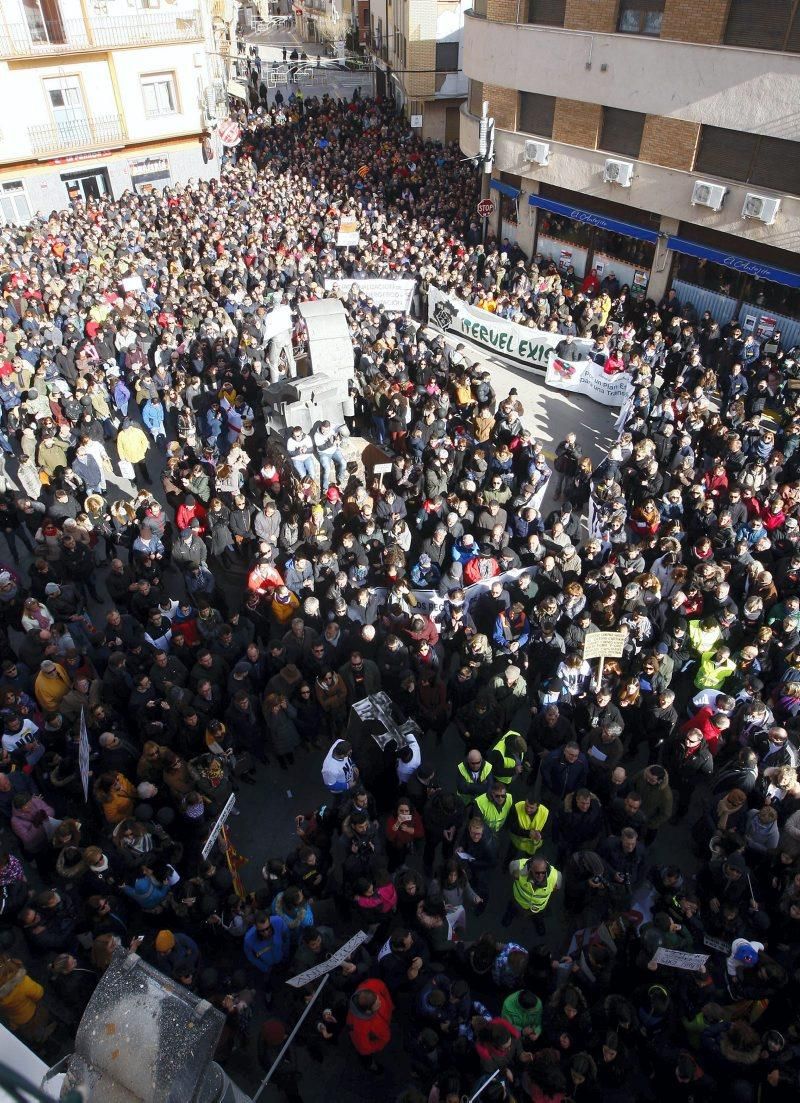 Masiva manifestación en Andorra