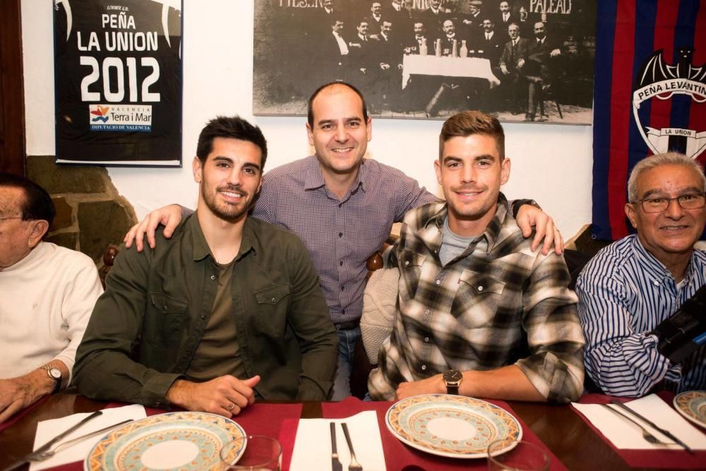 Cena de la peña La Unión con Chema y Raúl