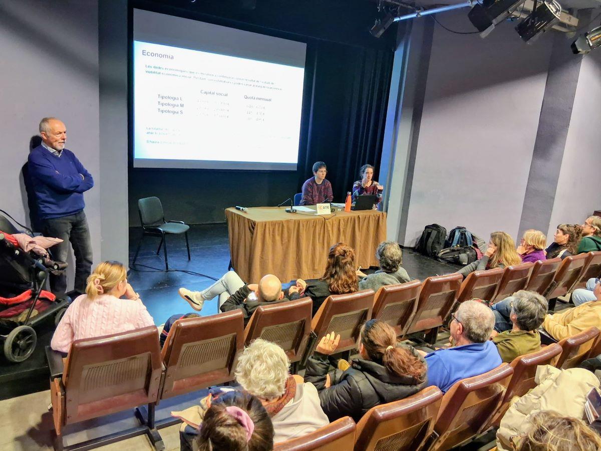 Presentació del projecte d'habitatge cooperatiu en cessió d'ús a Fortià, a la Cate de Figueres