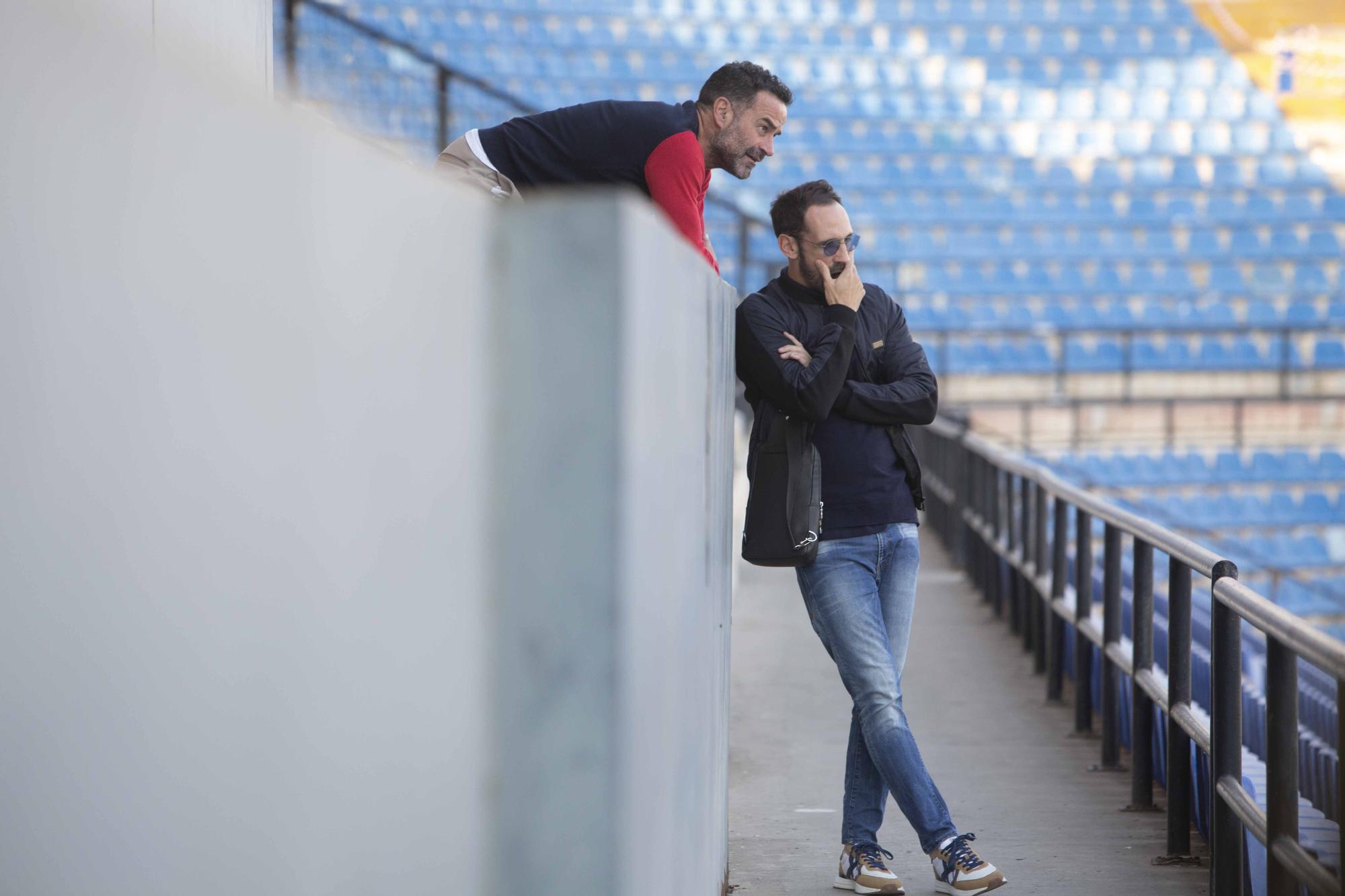 Entrenamiento del Intercity antes del partido de la Copa del Rey contra el Barcelona