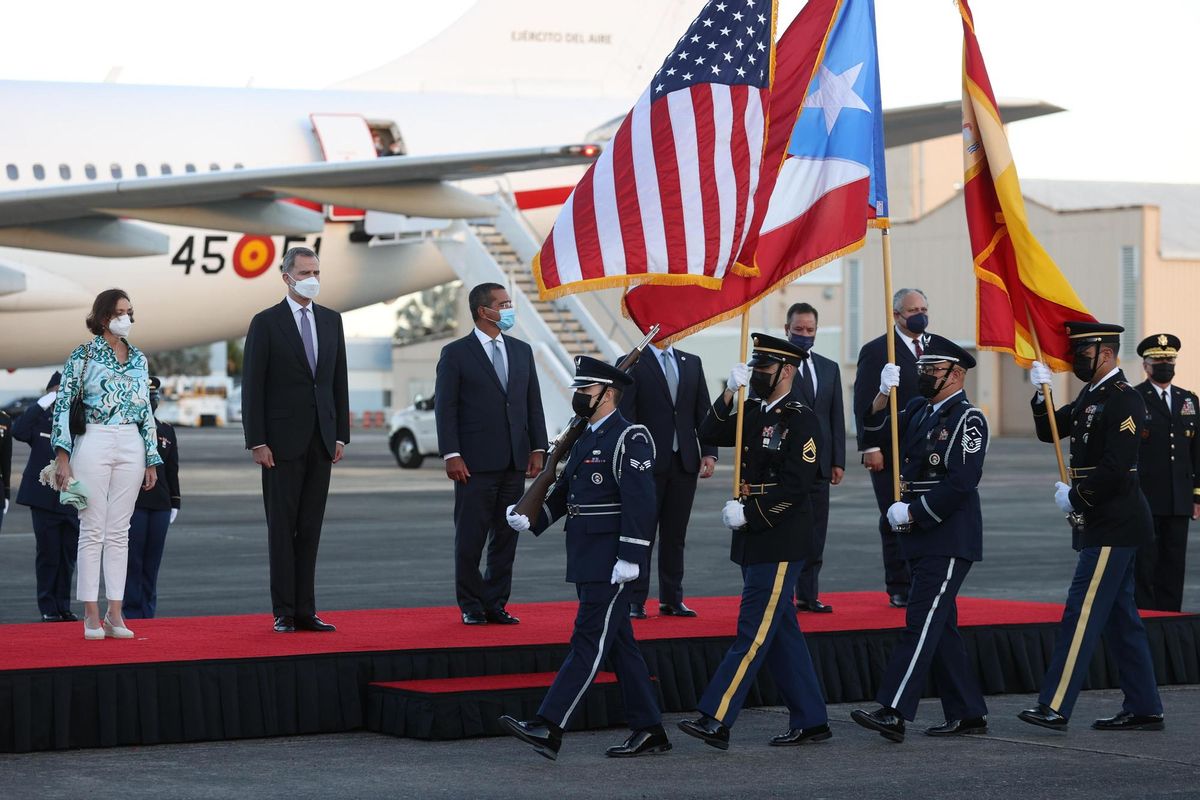 Felip VI arriba a Puerto Rico per a una visita de caràcter econòmic i cultural Felip VI arriba a Puerto Rico per a una visita de caràcter econòmic i cultural