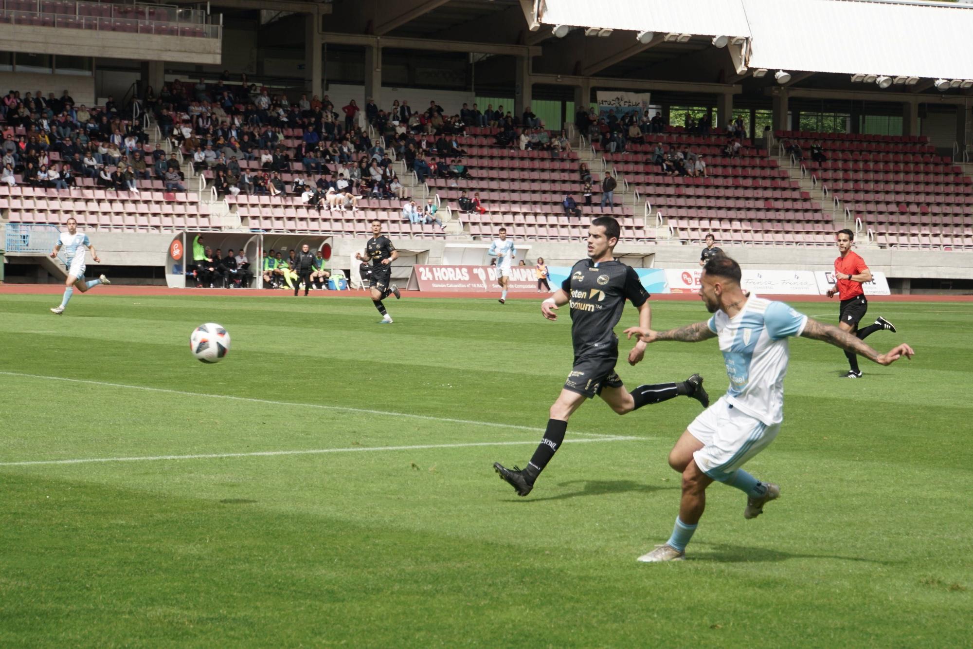 Las imágenes del partido: Compostela 1 - Laredo 0