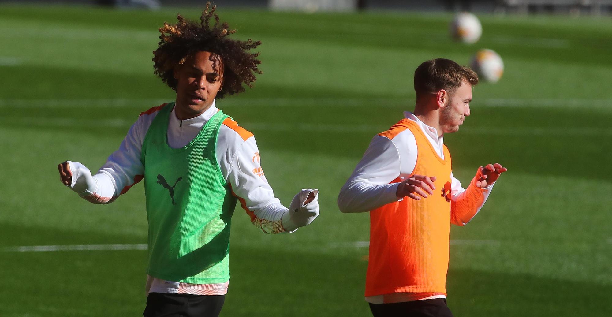 Así ha sido el entrenamiento del Valencia CF de hoy