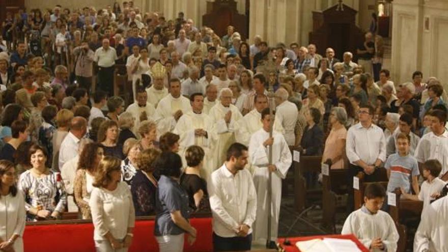 El abad de la Seu de Xàtiva se despide tras 20 años al frente de la Colegiata