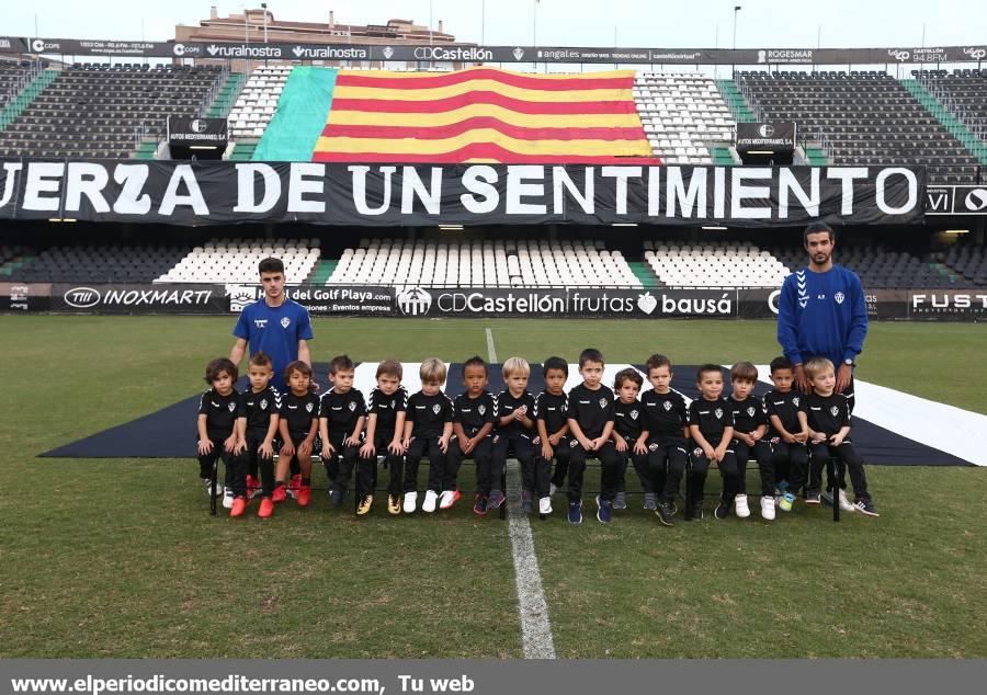 Presentación del fútbol base del CD Castellón 2018-19