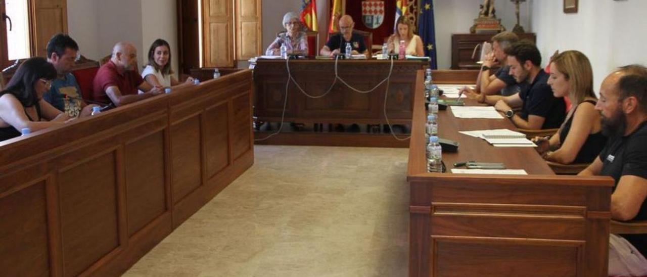 El pleno del viernes de la Vilavella estuvo marcado por la confrontación.