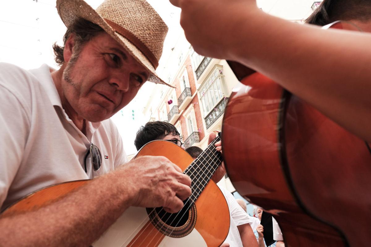 El segundo día de la Feria del Centro de Málaga, en imágenes