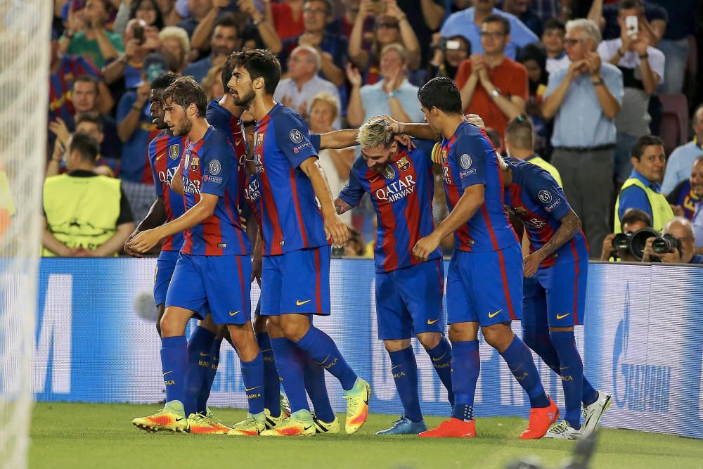 El Barça goleja el Celtic al Camp Nou