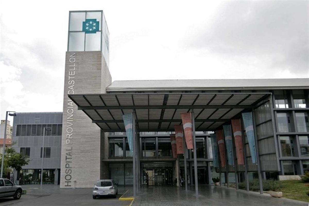 Fachada del Hospital Provincial de Castellón.